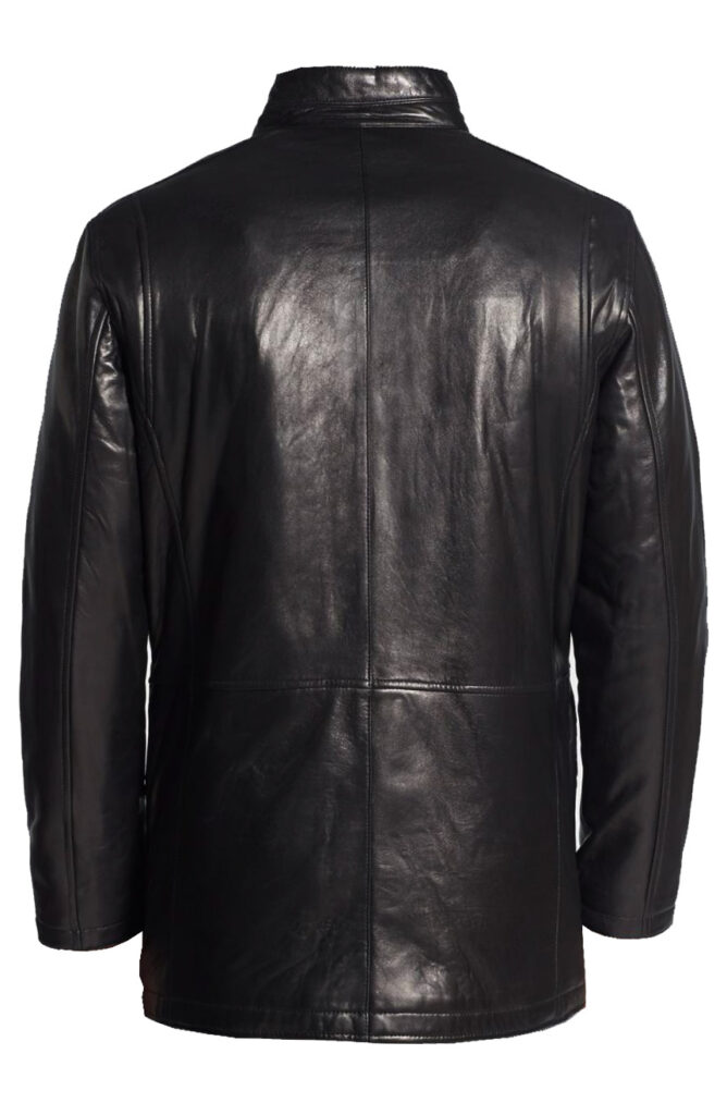 Men Leather Blazer Designer Appealing Coat | VearFit