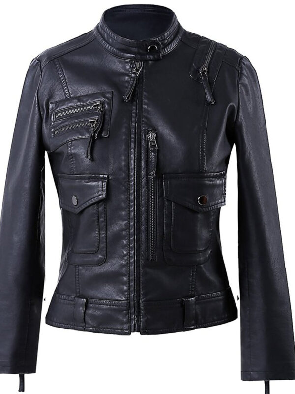 Women Short Leather Jackets