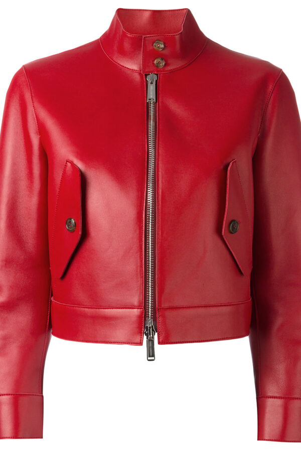 VearFit Elegance Multicolored Designer Exclusive Women Leather Jacket ...