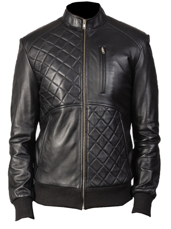 leather jacket men