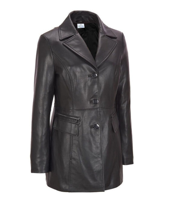 Women Genuine Leather coat