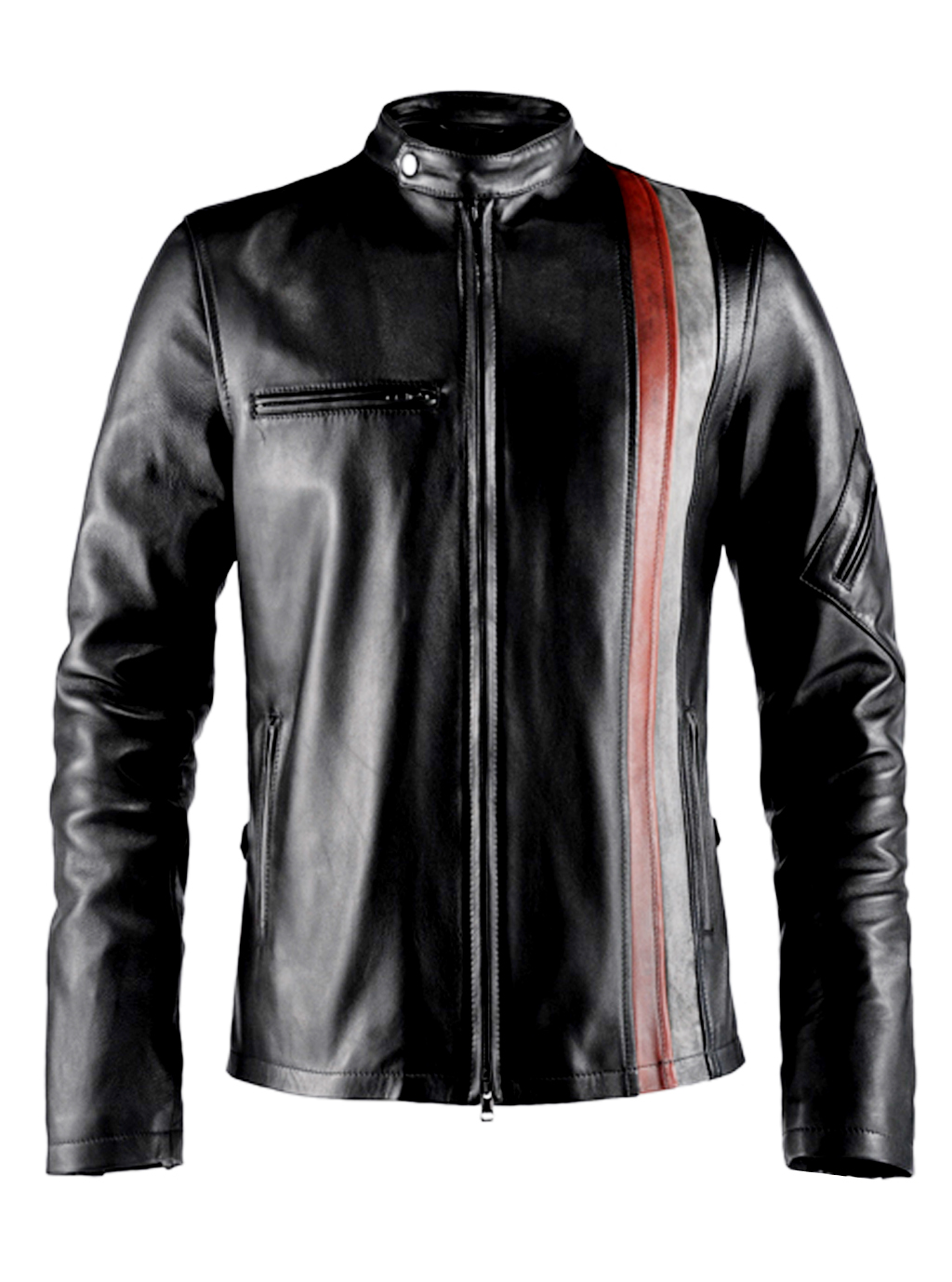 Cyclops-X-Men Super hero Hollywood Black Faux Leather Jacket | VearFit