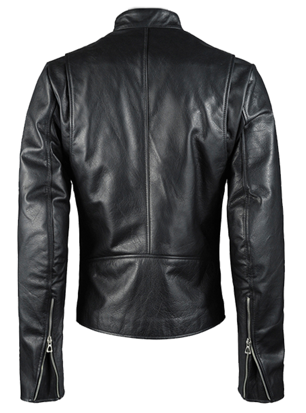 Iron Man Superhero Black Faux Leather Jacket for Men | VearFit