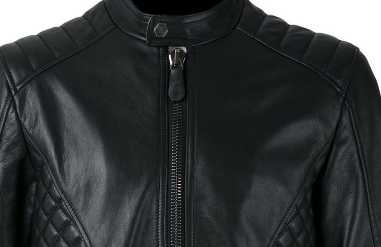 Men Leather Jacket Slim Fit Biker Motorcycle Genuine Lambskin Jacket T740 