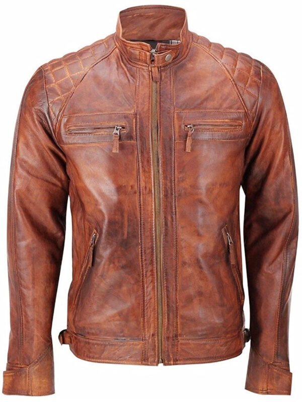 Distressed Leather Jackets