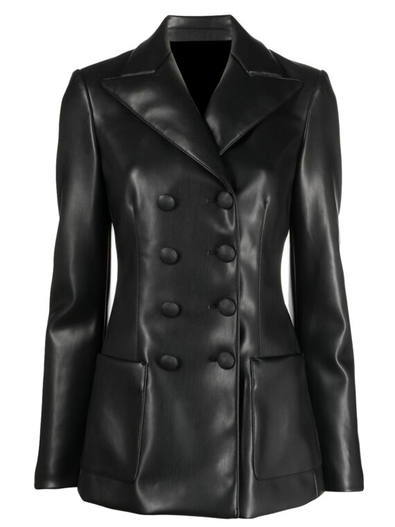 Women Black Leather Coats