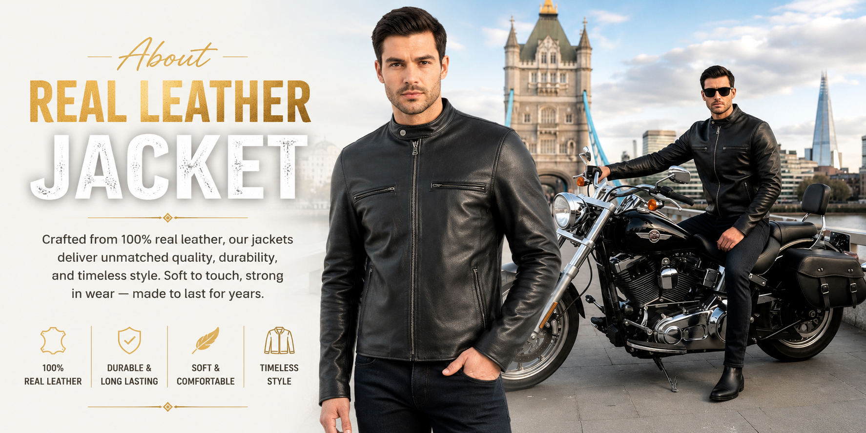 Men Leather Jacket